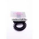 Lora Hajgumi Rugós Fekete 2db