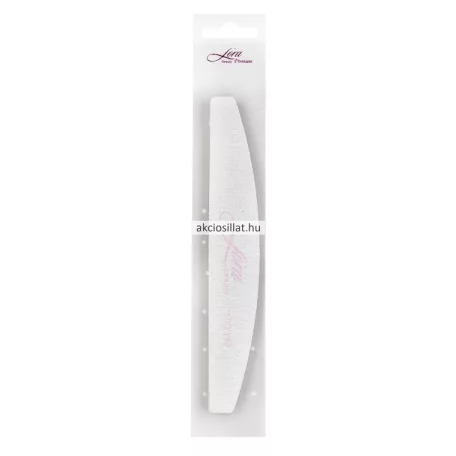 Lora Beauty Premium 100/150 grit szemcsézettségű félhold alakú körömreszelő.
