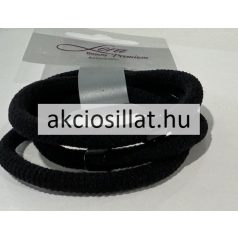 Lora Hajgumi fekete 4 db