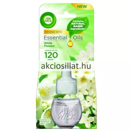 Air Wick Elektromos Utántöltő Fehér Virágok 19ml