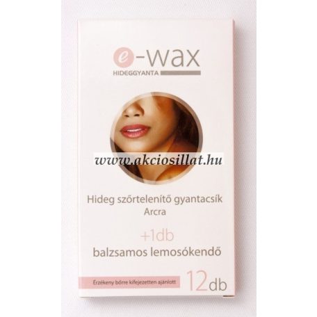 E-Wax-hideggyanta-szortelenito-csik-arcra-erzekeny-borre-12db-1db-lemosokendo