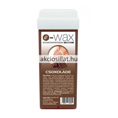 E-Wax Gyantapatron Csokoládé széles görgőfejjel 100ml