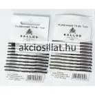 Két csomag Kallos 10 darabos barna hullámcsat 7cm-es hosszúságban fehér csomagoláson.