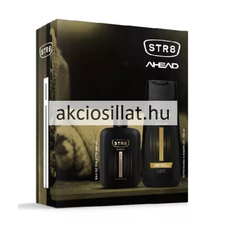 STR8 AHEAD Ajándékcsomag ( EDT 100ml + Tusfürdő 250ml )