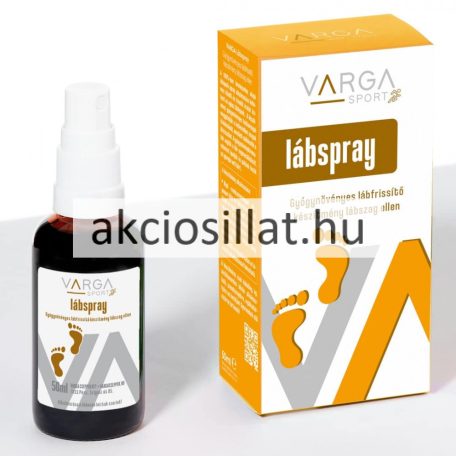 Varga lábspray kellemetlen szagok ellen 20ml