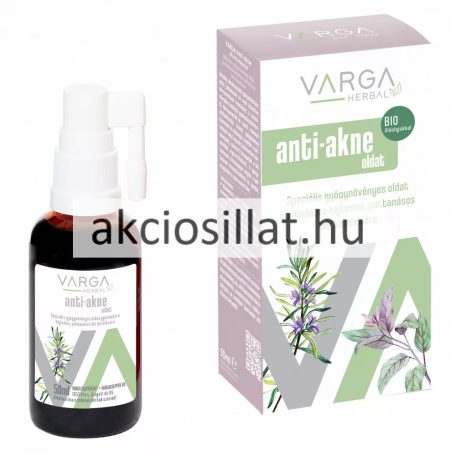 Varga Anti Akne oldalt pattanásos bőr kezelésére 50ml
