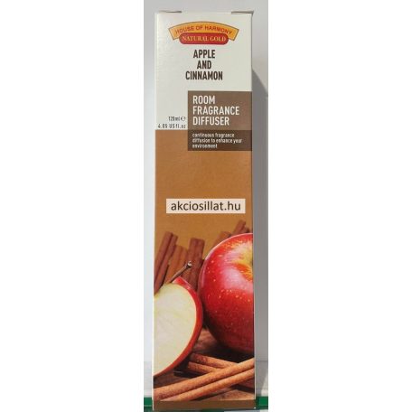 Natural Gold Apple And Cinnamon Pálcikás Légfrissítő 120ml