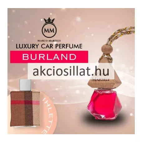 Marco Martely Burland autóillatosító 7ml - Burberry London