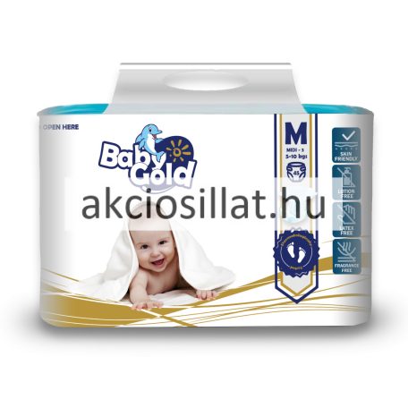 Baby Gold nadrágpelenka 3-as (5-10kg) Midi 45db
