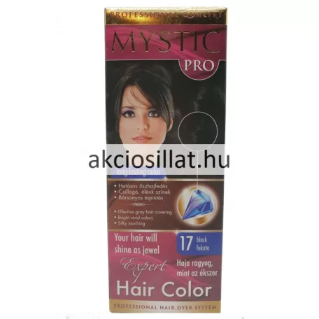 Mystic Pro krémhajfesték 17 fekete