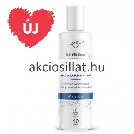 Herbow Mosóparfüm White Love Fehér Szerelem - Hibiszkusz Széna 200ml