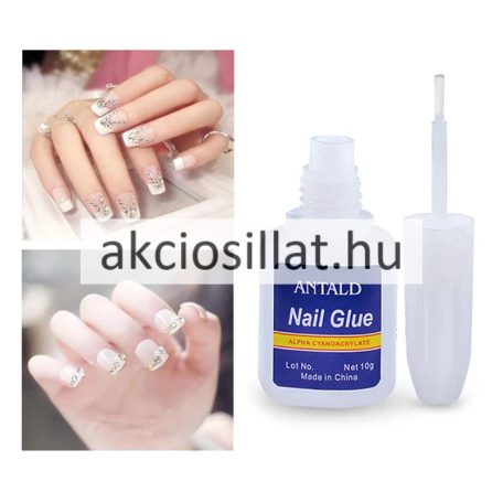Antald Nail Glue Műkörömragasztó ecsetes 10g