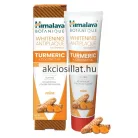 himalaya botanique turmeric and coconut oil 113g feherito fogkrem doboza es tubusa kurkumaval