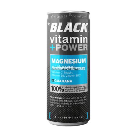 Black Magnézium Vitaminital 250ml