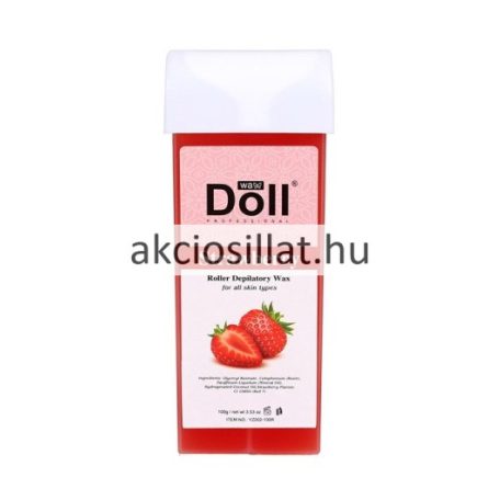 Wax Doll Strawberry Gyantapatron normál bőrre széles görgőfejjel 150g