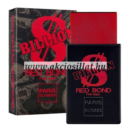 Paris Elysees Billion Red Bond Men EDT 100ml / Ralph Lauren Polo Red parfüm utánzat férfi