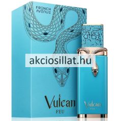 French Avenue Vulcan Feu EDP 100ml unisex parfüm arany és vörös tónusú üvegben