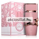 Lattafa Yara Elixir 100ml EDP női parfüm fekete és arany díszítésű üvegben.