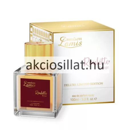 Creation Lamis Roulette Rouge EDP 100ml / Maison Francis Kurkdjian Baccarat Rouge 540 parfüm utánzat