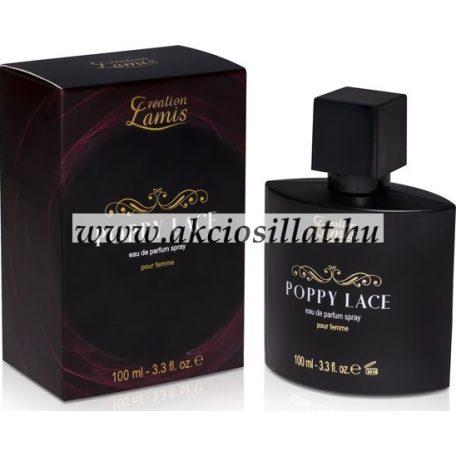 Creation Lamis Poppy Lace EDP 100ml / Yves Saint Laurent Black Opium parfüm utánzat