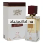 Lattafa Ana Abiyedh Rouge 60ml EDP fehér üvegben piros kupakkal.