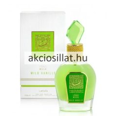 Lattafa Wild Vanille Musk 100ml EDP női parfüm letisztult, elegáns üvegben.