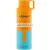 Az Armaf Odyssey Mandarin Sky parfüm dezodor 200ml.jpg fotón a hengeres alakú, élénk narancssárga és világoskék színátmenetes férfi dezodor flakon látható fekete Armaf felirattal és egy praktikus, narancssárga füllel ellátott kupakkal.