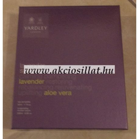 Yardley Lavender Spa EDT 50ml + Tusfürdő (ajándék szett)