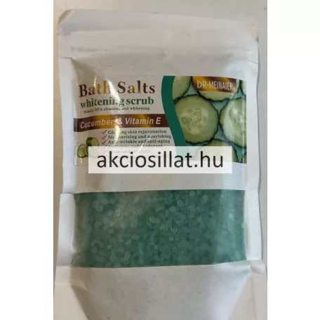 Dr Meinaier Bath Salts Whitening Scrub Uborka fürdősó 250g