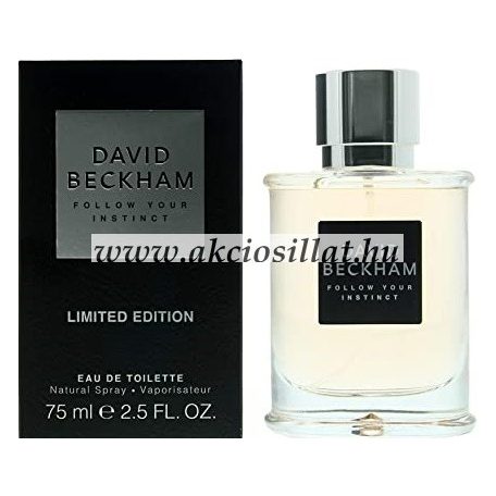 David Beckham Follow Your Instinct EDT 75ml férfi parfüm