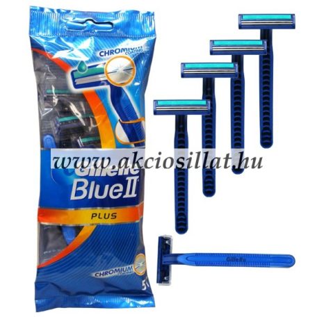Gillette-Blue-II-Plus-eldobhato-borotva-5db-os