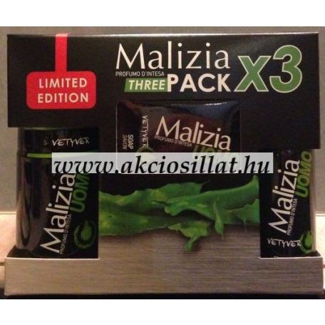 Malizia-Vetyver-ajandekcsomag-Limited-Edition