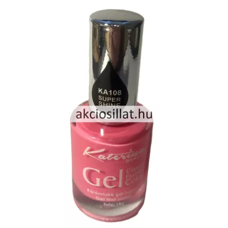 Katerina Beauty Gel Classic Fashion Color KA108 gél hatású körömlakk 18g