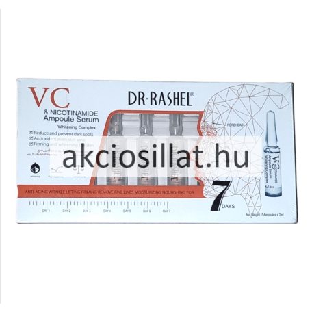 Dr.Rashel VC & Nicotinamide Ampoule Serum Ampullás Arcszérum 7x2ml