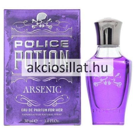 Police Potion Arsenic 30ml EDP női parfüm sötét, elegáns patikaüvegben - Akciós Illat