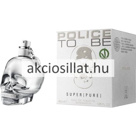 Police To Be Super (Pure) EDT 40ml Uniszex parfüm