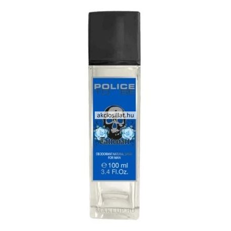 Police To Be Tattooart For Man deo natural spray DNS 100ml férfi