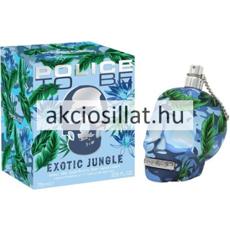 Police To Be Exotic Jungle Man EDT 75ml férfi parfüm