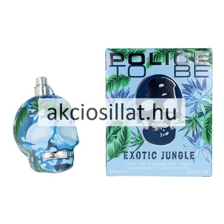 Police To Be Exotic Jungle Man EDT 125ml férfi parfüm