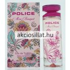 Police Miss Bouquet 100ml EDT női parfüm virágmintás díszítésű üvegben - Akciós Illat
