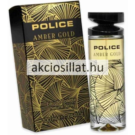 Police Amber Gold For Woman 100ml EDT női parfüm aranyszínű elegáns üvegben - Akciós Illa