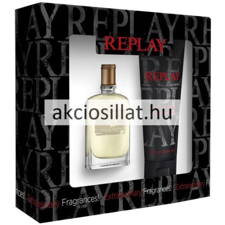 Replay Jeans Original for Him ajándékcsomag ( 30ml edt + 100ml tusfürdő )