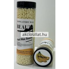   Depilatory Wax Beauty Hard Wax Beans Banana Banános Gyanta Gyöngy 400g