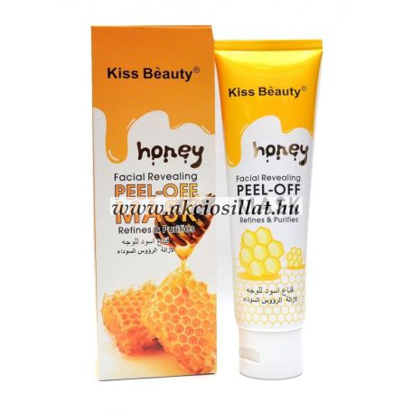Kiss Beauty Honey Bőrfiatalító És Bőrtápláló Lehúzható Arcmaszk 120g
