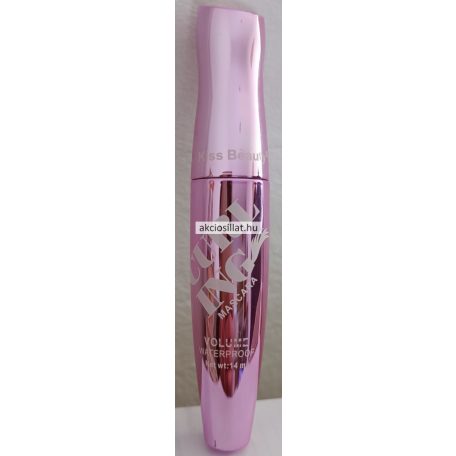 Kiss Beauty Curling Mascara Volume Waterproof Vízálló Szempillaspirál 14ml