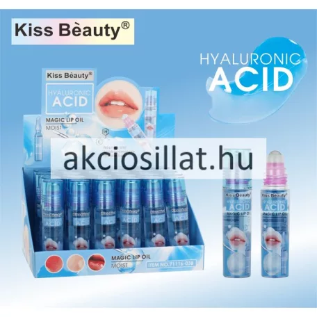 Kiss Beauty Magic Lip Oil Hialuronsavas ajakdúsító olaj 12ml