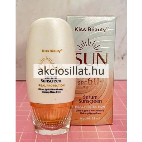 Kiss Beauty Sun SPF 60+ PA+++ fényvédő szérum 55ml