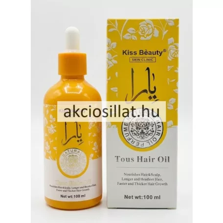 Kiss Beauty Skin Clinic Tous hajolaj 100ml / Lattafa Yara Tous illatú