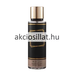 The 1001 Senses Khaled 250ml-es férfi testpermet fekete-arany flakonban arany kupakkal.