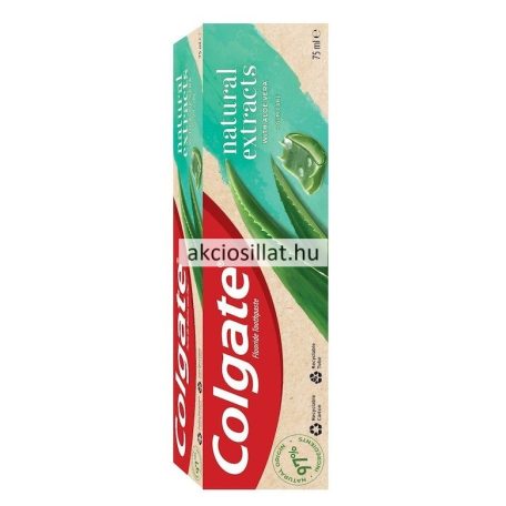 Colgate Natural Extracts With Aloe Vera fogkrém 75ml